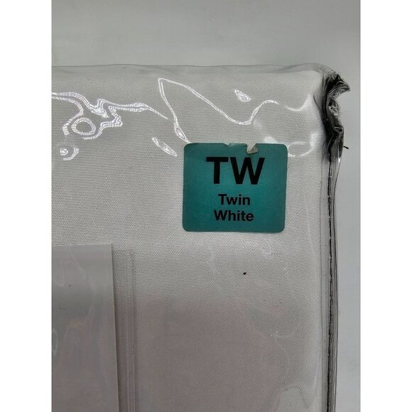 Salt Microfiber White Twin Sheet Set Truly Soft - Picture 4 of 8